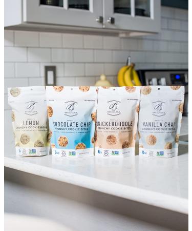 Bakeology Vegan Gluten-Free Mini Cookie Bites - Dairy-Free, Non-GMO, 0g Trans Fat (Variety Pack) - Buy Online on SooperMarket.com