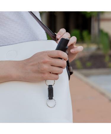 SABRE Defense Spray 3-in-1 Formula - Max Strength Pepper Spray, CS Tear Gas, UV Dye - Quick Release Key Ring - Finger Grip - 25 Bursts - Buy Online on SooperMarket.com
