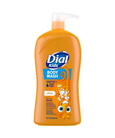 Dial Kids Body Wash  Citrus  32 fl oz Hypoallergenic