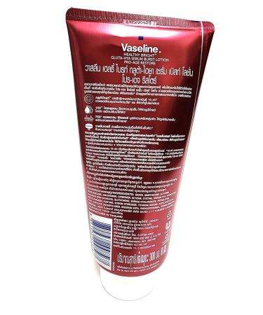 Vaseline Gluta-Hya Pro-Age Restore Serum Burst Body Lotion - Intensive Rejuvenation & Hydration with Collagen & Hyaluronic Acid - 300ml - Buy Online on SooperMarket.com