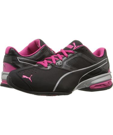PUMA Women's Tazon 6 WN's FM Cross-Trainer Shoe - Black/Silver/Beetroot Purple - Size 7 - Buy Online on SooperMarket.com