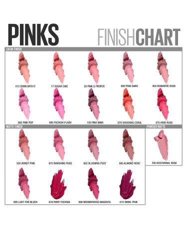 Maybelline New York Color Sensational Pink Lipstick - Satin Finish in Sugar Chic | 1 Count - Buy Online on SooperMarket.com