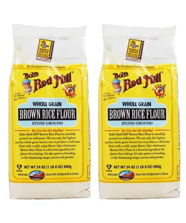 Bob's Red Mill Brown Rice Flour, 24 Ounce (Pack of 2)