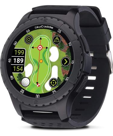SkyCaddie LX5 GPS Golf Watch | Touchscreen Display | HD Color CourseView Maps | Black (Small) - Buy Online on SooperMarket.com
