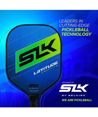 Selkirk Sport SLK Latitude Pickleball Paddle - G4 Graphite Face with Polymer Rev-Core | Lightweight Design | USA-Designed | Lakeside Lime - Buy Online on SooperMarket.com