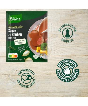 Knorr Gourmet Sauce for Frying - Extra Fine Delicious Brown Sauce 250ml - No Additives or Dyes - International Shipping - Buy Online on SooperMarket.com