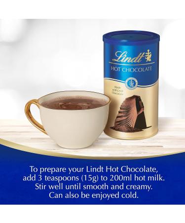 Lindt Hot Chocolate 300g: Premium Single Serve Indulgence - Buy Online on SooperMarket.com