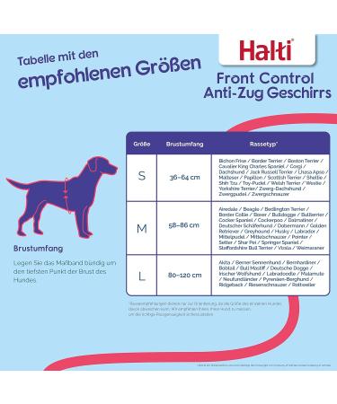 Halti Front Control Anti-Pull Dog Harness - Gentle Leash Control Easy Adjustment & International Shipping - Buy Online on SooperMarket.com