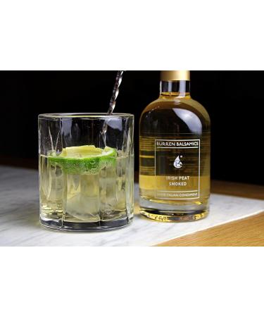 Burren Balsamics Irish Peat Smoked White Balsamic Vinegar of Modena 100ml - Authentic Irish Peat Smoked Flavor - Buy Online on SooperMarket.com