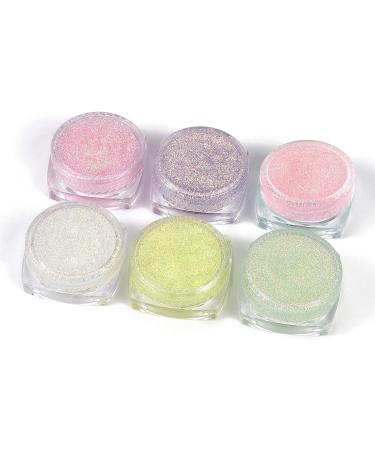UV Glow Body Face Glitter Gel - 6 Colors Luminous Chunky Glitter - Self-Adhesive UV Black Light Glitter for Body, Face, Hair, and Eyeshadow - Perfect for Carnival, Party, Halloween Makeup - 01 Set - Buy Online on SooperMarket.com