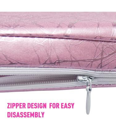 AORAEM Nail Arm Rest Cushion with Bracket - Plum Pink Hand Pillow for Manicures and DIY Nail Art - Buy Online on SooperMarket.com
