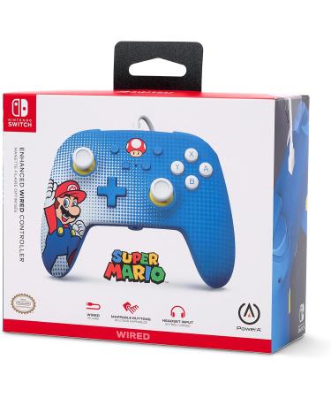 PowerA Enhanced Wired Controller for Nintendo Switch - Mario Pop Art - Buy Online on SooperMarket.com