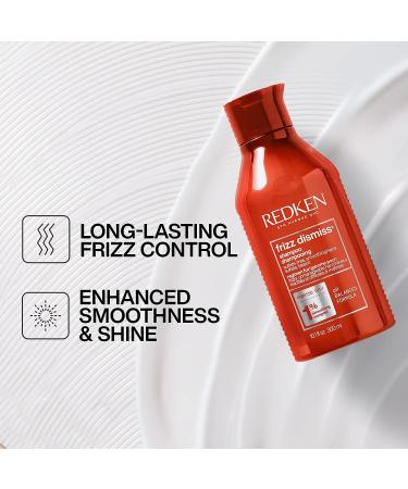 Redken Frizz Dismiss Shampoo 10.1 Fl Oz | Weightless, Sulfate-Free Anti-Frizz for Smoother Hair - Buy Online on SooperMarket.com