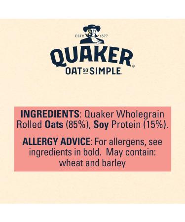 Quaker Oat So Simple Protein Original Porridge 8 x 37.7g - Pack of 1 - Buy Online on SooperMarket.com