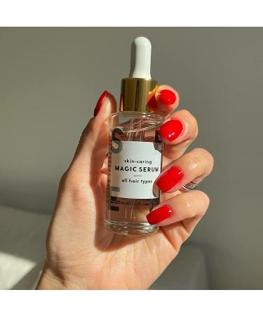 SEEN Magic Serum - Fragrance-Free Hair Serum for Sensitive Skin - Non-Comedogenic & Sulfate-Free - Anti-Frizz Formula by Dermatologist - Developed for Eczema and Acne Prone Skin - Buy Online on SooperMarket.com