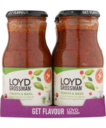 Loyd Grossman Tomato and Basil Cooking Sauce 660g Jar - Authentic Italian Flavors - Buy Online on SooperMarket.com