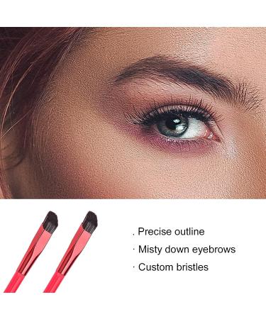 4 Pcs 4D Hair Stroke Brow Stamp Brush - Multi-Function Square Eyebrow Makeup Brush - Buy Online on SooperMarket.com