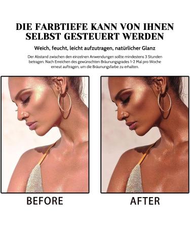 Shefave Self Tan Self Tanning Face Tanner Body Self Tanning Lotion Natural Bronzer Self-Tanning Tanning Accelerator with Pure Natural Sunless Tanning Cream Vegan - Buy Online on SooperMarket.com