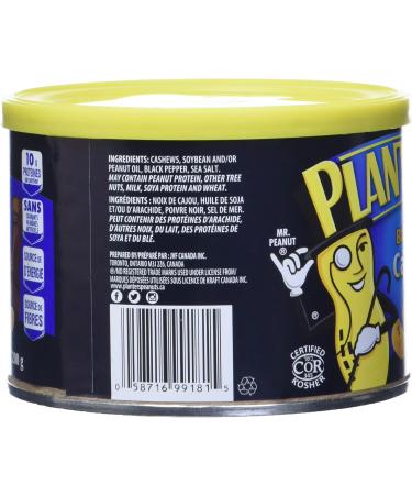 Planters Black Pepper Cashews 200 Grams - Buy Online on SooperMarket.com