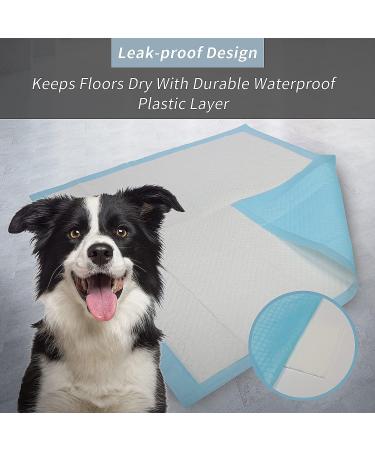 40 Count Dog Pee Pads Extra Large 23.6"x35.4" X-Large Training Puppy Pee Pads Super Absorbent & Leak-Proof XL Disposable Pet Piddle Pad and Potty Pads for Dogs Puppies Doggie -60x90cm - Buy Online on SooperMarket.com