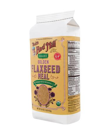 Bob's Red Mill Organic Golden Flaxseed Meal - Gluten-Free, Whole Ground, 16 Ounce - Buy Online on SooperMarket.com