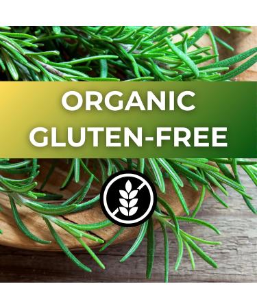 Rubbed Rosemary 100g Natural Herb Premium Quality Non-GMO Gluten-Free Aromatic Herb for Cooking Seasoning and Marinades Fresh and Fragrant No Additives - Buy Online on SooperMarket.com