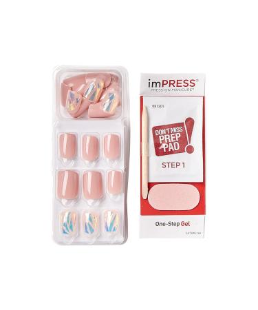 Broadway Impress Shimmer - 1 Pack of 24 High-Quality Nail Tips for Stunning Manicure | International Shipping Available - Buy Online on SooperMarket.com