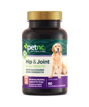 petnc NATURAL CARE Hip & Joint Level 2 Liver Flavor 60 Chewables