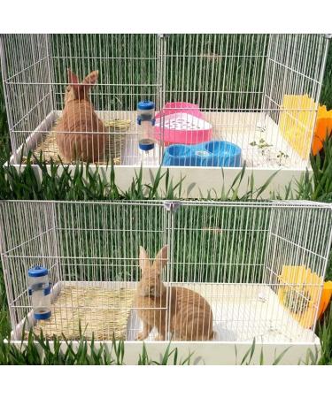 PINVNBY Natural Straw Grass Mat for Rabbit Bunny Cage - 6 Pcs - Buy Online on SooperMarket.com