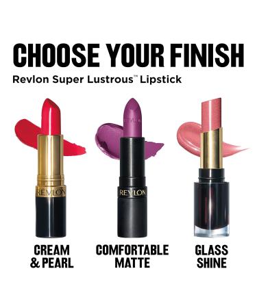 REVLON Super Lustrous Mauve 004 Wild Thoughts Matte Lipstick 0.15 oz - Pack of 2 - Buy Online on SooperMarket.com