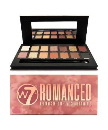 W7 Romanced Neutrals In Love Eye Colour Palette 0.39 oz (11.2 g)