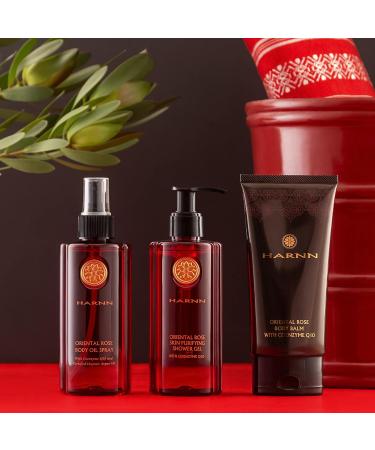 HARNN Skin Purifying Body Scrub Oriental Rose | Gentle Exfoliating Scrub with Coenzyme Q10 150g - Perfect for All Skin Types - Buy Online on SooperMarket.com