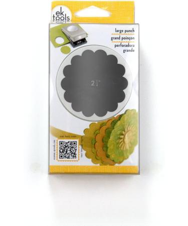 EK tools 2.25-Inch Scallop Circle Punch Large New Package White - Buy Online on SooperMarket.com