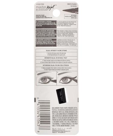 Maybelline New York Eyestudio Master Kajal Eyeliner - Onyx Rush 0.053 oz - Buy Online on SooperMarket.com