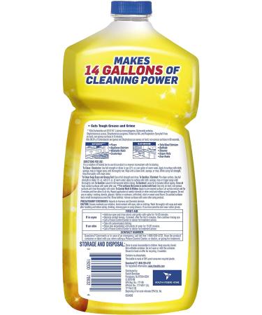 Lysol Multi-Surface Cleaner 40 Fl Oz - Sparkling Lemon & Sunflower Essence | Sanitizing, Disinfecting, Deodorizing Pour - Buy Online on SooperMarket.com