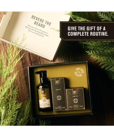 Every Man Jack Small Batch Beard Set | Hinoki Spice - Full-Sized Grooming Essentials for Men | Beard Wash Hydrating Oil & Beard Butter - Buy Online on SooperMarket.com