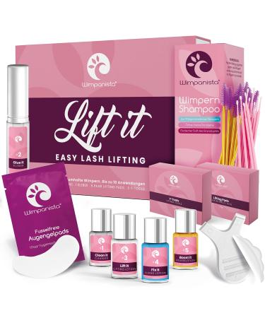 Wimpanista Eyelash Lifting Set 'Lift It PLUS' for beautifully curved eyelashes