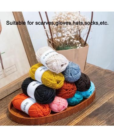 SDJNLXS 50 Piece Crochet Kit for Beginners - Yarn Set, Crochet Hooks, Stitch Markers, Bag & More - Ideal for Stress Relief - Crochet Starter Kit - Buy Online on SooperMarket.com
