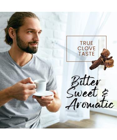 Organic Gourmet Cloves Powder from Sri Lanka - Vegan, Gluten-Free, Non-GMO | Fairtrade, Rainforest Alliance, Kosher | 500g (17.5oz) - BASIK - Buy Online on SooperMarket.com