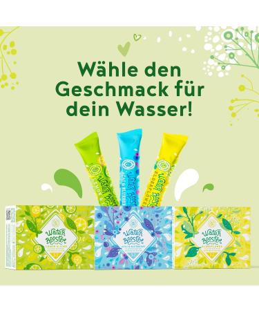 Water Booster Beverage Mixture with Vitamin C - Elderflower Flavor Drink Powder | Low Calorie & Low Sugar | 12x2.5g Convenient Packs - Buy Online on SooperMarket.com