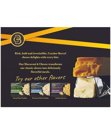 Cracker Barrel Sharp Cheddar Mac & Cheese Dinner - 3 Pack, 14 oz Boxes - Buy Online on SooperMarket.com