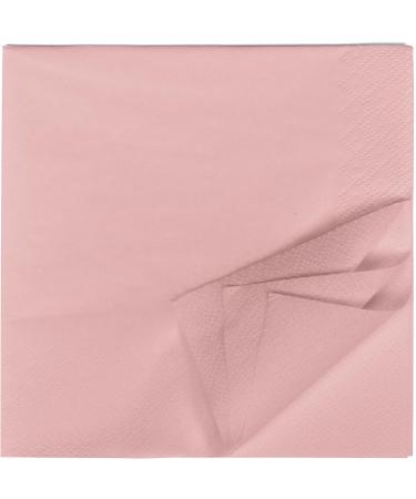 HEKU 100 Pink 3-Layer Napkins | 33x33cm | Absorbent & Stylish | 5-Pack for Events & Gastronomy | International Shipping - Buy Online on SooperMarket.com