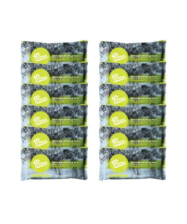 Prima Real Food Energy Bar Ginger Plus Pistachio 12-Count