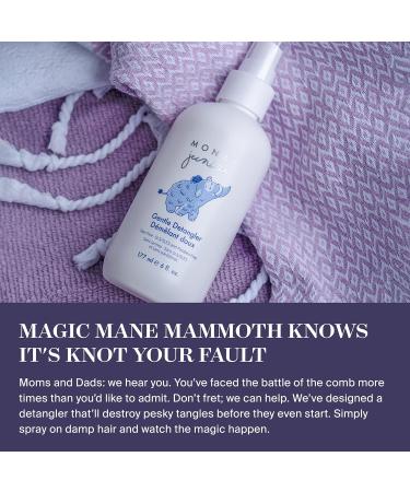 MONAT Junior Gentle Detangler Spray for Kids | All-Natural Tear-Free Sulfate & Paraben-Free | 177 ml e 6 fl oz - Buy Online on SooperMarket.com