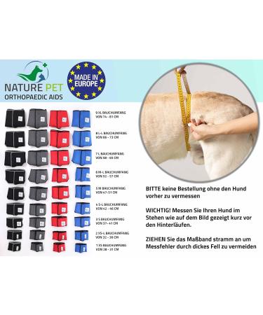 Nature Pet Funeral Pants for Bitches 2.0 - Soft Hygienic Dog Diapers | No Annoying Threading | Large Black (L-L 8) | Ideal for Male Dogs with Incontinence - Buy Online on SooperMarket.com