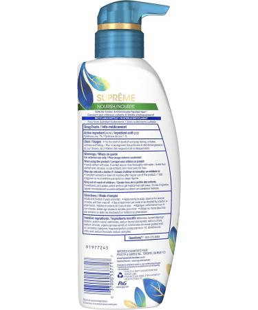 Head & Shoulders Supreme Nourish & Smooth Hair & Scalp Shampoo 350 Milliliters - Buy Online on SooperMarket.com