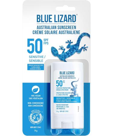 Blue Lizard Senstive SPF 50 Lotion Mineral Sunscreen Bundle (Pack of 2) & Sensitive Sunscreen Stick - 50 SPF + - 14g Sunscreen + Sensitive Sunscreen Stick - Buy Online on SooperMarket.com