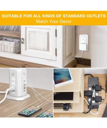 Outlet Covers Baby Proofing (40 Pack) with Hidden Pull Handle Outlet Plug Covers Prevent Electric Shock Hazard Outlet Protector Difficult for Kids to Remove Child Proof Outlet Covers Outlet Cap 40 Count (Pack of 1) - Buy Online on SooperMarket.com