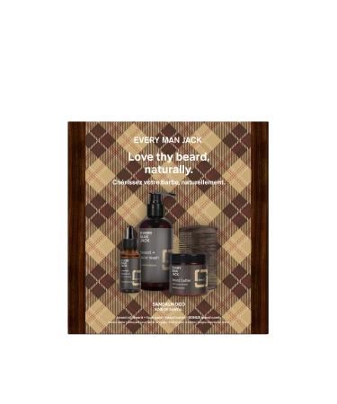 EVERY MAN JACK Sandalwood Beard Kit 1 EA