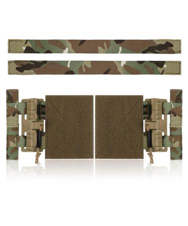Crydex Gear Tactical Molle vest quick closure set outdoor quick closure accessories for JPC CPC NCP XPC 420 Tactical vest camouflage